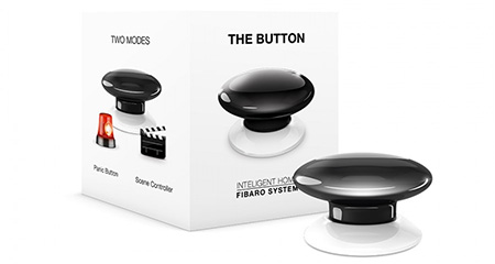 Fibaro Z-Wave The Button - Six actions