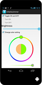 hue app - NFC for hue