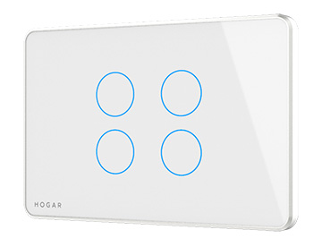 Hogar Z-Wave Prima Touch Switches - Four Touch Switch
