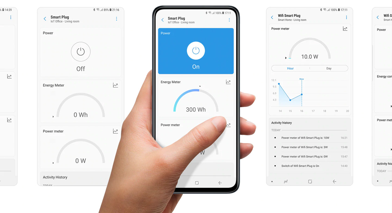 SmartThings Smart Plug - Power Usage